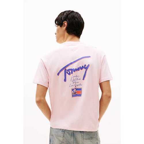 Tommy Hilfiger Ανδρική κοντομάνικη μπλούζα Back Logo Graphic Relaxed T-Shirt